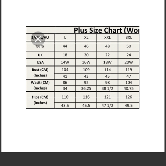 Plus size top and bottom set. - Picture 2 of 2